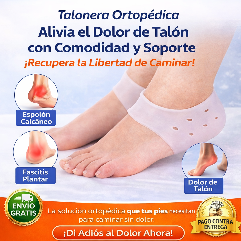 TalonerasOrtopédicas® | Ya no te estreses por el dolor y dale alivio real a tus pies ✨ (OFERTA SOLO POR HOY)