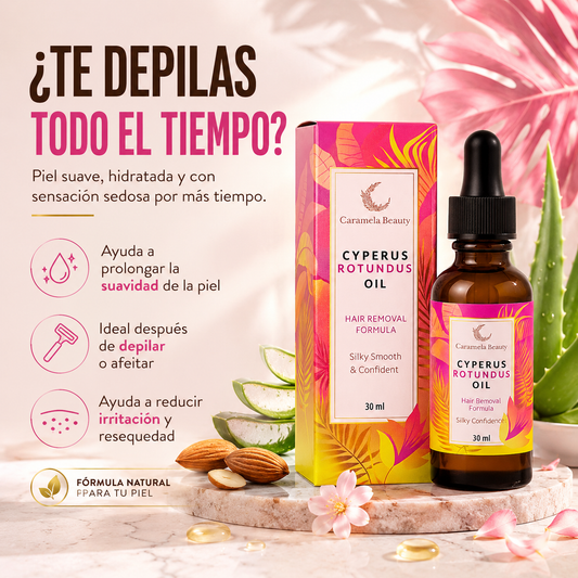 Aceite Para Piel Suave y Menos Vello 🌿