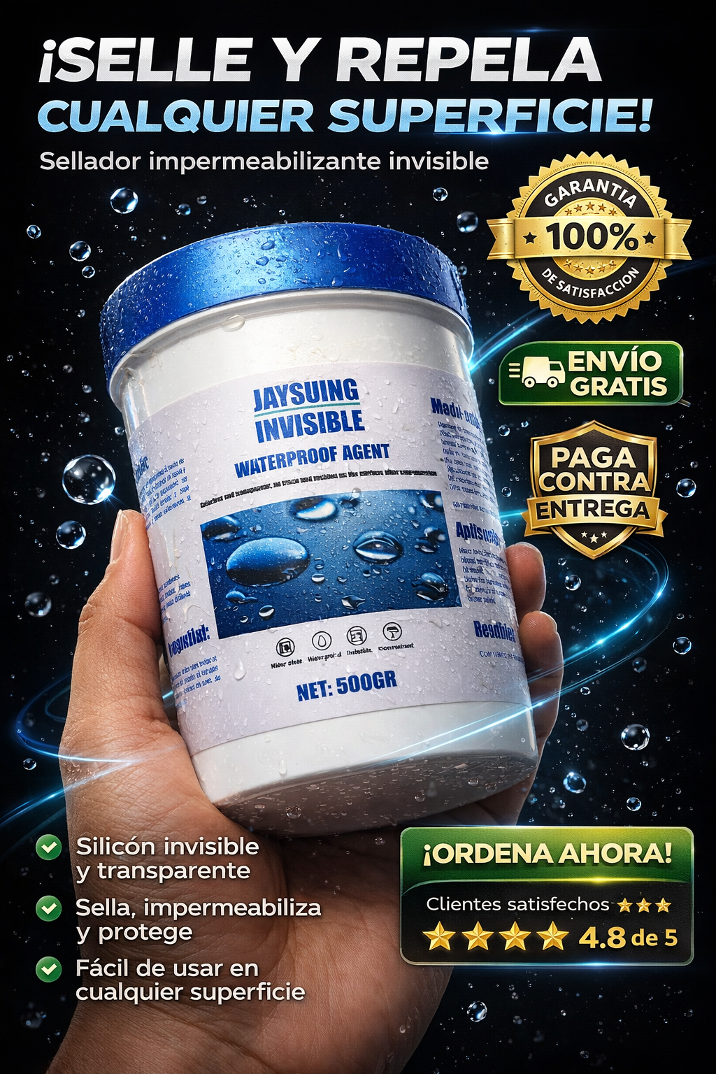 Sellador impermeabilizante 🔒 ¡Protege tu hogar de goteras y humedad HOY! POR $10.000 MÁS LLEVA 2X UNIDADES 👇