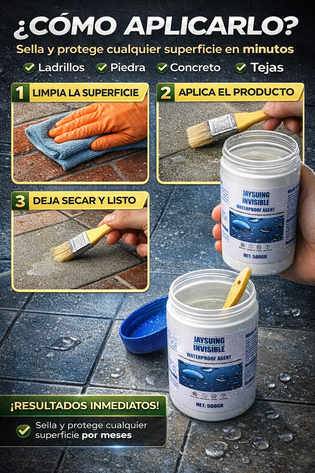 Sellador impermeabilizante 🔒 ¡Protege tu hogar de goteras y humedad HOY! POR $10.000 MÁS LLEVA 2X UNIDADES 👇